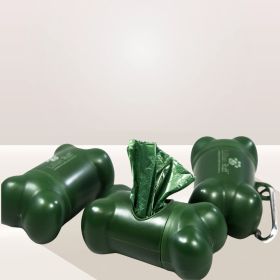 Bone Dog Bag Dispenser - Green
