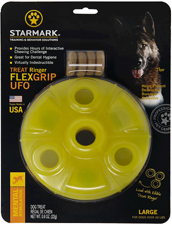 *STARMARK Treat Ringer FlexGrip UFO L