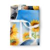 Cavalier Spaniel in Sunflowers Apron Cooking Kitchen Server Baking Crafts Gardening for Adult Women Men, Unisex, Large, Multicolor
