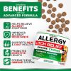 2 Pack Dog Allergy Relief Chews Dog Itching Skin Relief Treatment Pills Anti Itch for Dogs Itchy and Paw Licking Dry Skin & Hot Spots Omega 3 Fish Oil