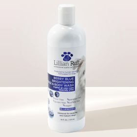 Berry Blue Brightening Face & Body Wash (Option: 16 oz.)