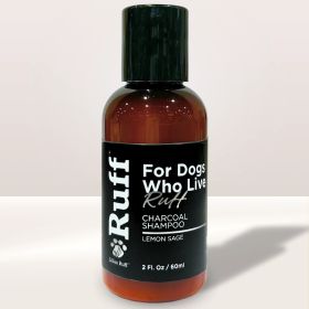 RUFF Activated Charcoal Shampoo (Option: 2 oz.)
