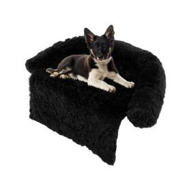 Pet Supplies Plush Calming Dog Couch Bed (Color: Style B, Size: M)