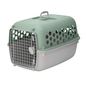Dog and Cat Kennel, Multicolor, 26 in Maximum Pet Weight:45 lb (Color: Green)