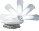 Pet Life 'Gyrater' Travel Swivel Grooming Slicker Pet Brush