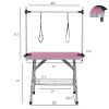 Foldable Dog Grooming Table for Home