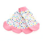 Non-Skid Dog Socks - Hearts (Option: Medium)