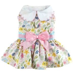 Pastel Meadow Dog Dress (Option: X-SMALL)
