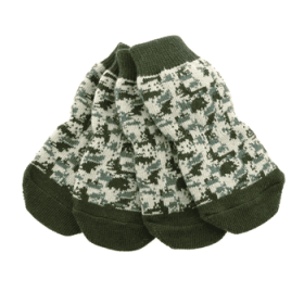 Non-Skid Dog Socks -  Camo (Option: X-LARGE)