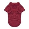 Soft Plush Pullover Burgundy